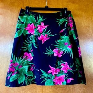 Maximo Floral A-line Skirt